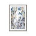 Picture of Green Blue Leaf _GroupedProduct_Rectangle_Portrait_Framed_Matted_