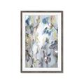 Picture of Green Blue Leaf _GroupedProduct_Rectangle_Portrait_Framed_Matted_