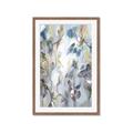 Picture of Green Blue Leaf _GroupedProduct_Rectangle_Portrait_Framed_Matted_