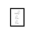 Picture of Ooh La La I _GroupedProduct_Rectangle_Portrait_Framed_Matted_