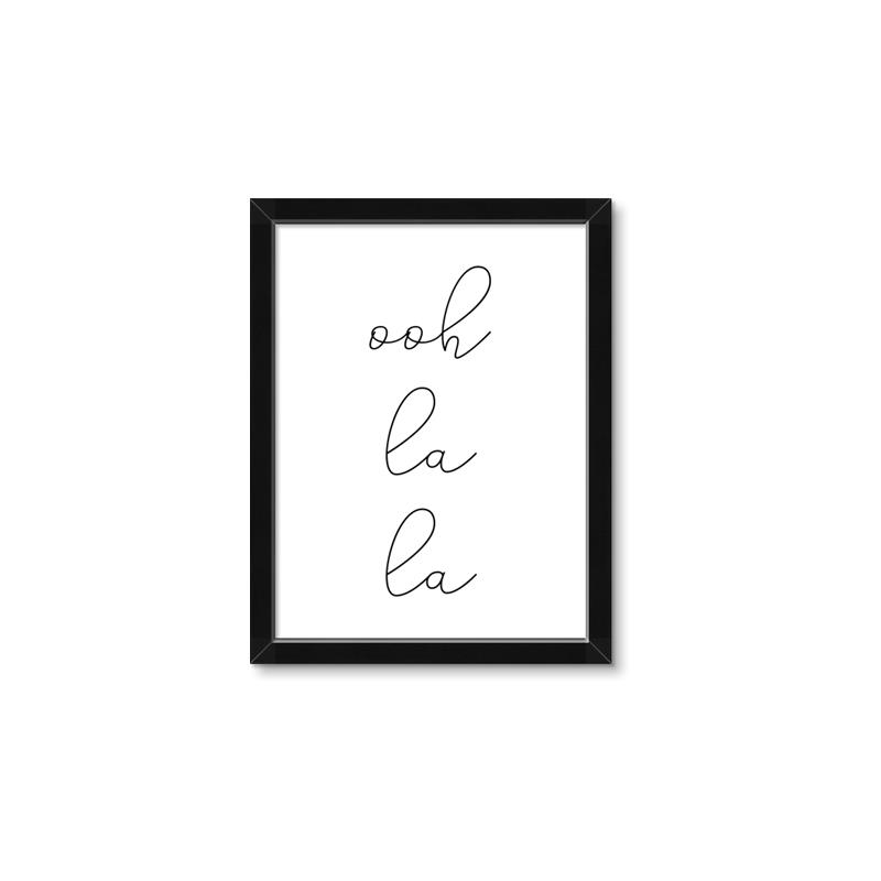 Picture of Ooh La La I _GroupedProduct_Rectangle_Portrait_Framed_Matted_