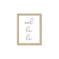 Picture of Ooh La La I _GroupedProduct_Rectangle_Portrait_Framed_Matted_