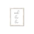 Picture of Ooh La La I _GroupedProduct_Rectangle_Portrait_Framed_Matted_