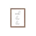 Picture of Ooh La La I _GroupedProduct_Rectangle_Portrait_Framed_Matted_