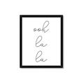 Picture of Ooh La La I _GroupedProduct_Rectangle_Portrait_Framed_Matted_