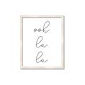 Picture of Ooh La La I _GroupedProduct_Rectangle_Portrait_Framed_Matted_
