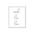 Picture of Ooh La La I _GroupedProduct_Rectangle_Portrait_Framed_Matted_