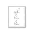 Picture of Ooh La La I _GroupedProduct_Rectangle_Portrait_Framed_Matted_