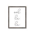 Picture of Ooh La La I _GroupedProduct_Rectangle_Portrait_Framed_Matted_