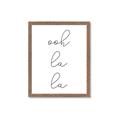 Picture of Ooh La La I _GroupedProduct_Rectangle_Portrait_Framed_Matted_