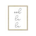 Picture of Ooh La La I _GroupedProduct_Rectangle_Portrait_Framed_Matted_