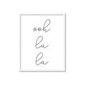 Picture of Ooh La La I _GroupedProduct_Rectangle_Portrait_Framed_Matted_