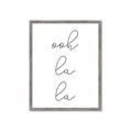 Picture of Ooh La La I _GroupedProduct_Rectangle_Portrait_Framed_Matted_