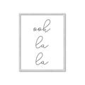 Picture of Ooh La La I _GroupedProduct_Rectangle_Portrait_Framed_Matted_