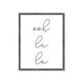 Picture of Ooh La La I _GroupedProduct_Rectangle_Portrait_Framed_Matted_