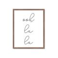 Picture of Ooh La La I _GroupedProduct_Rectangle_Portrait_Framed_Matted_