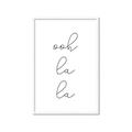 Picture of Ooh La La I _GroupedProduct_Rectangle_Portrait_Framed_Matted_