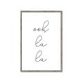 Picture of Ooh La La I _GroupedProduct_Rectangle_Portrait_Framed_Matted_