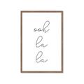 Picture of Ooh La La I _GroupedProduct_Rectangle_Portrait_Framed_Matted_