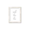 Picture of Ooh La La I _GroupedProduct_Rectangle_Portrait_Framed_Matted_