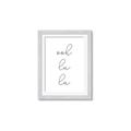 Picture of Ooh La La I _GroupedProduct_Rectangle_Portrait_Framed_Matted_