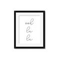 Picture of Ooh La La I _GroupedProduct_Rectangle_Portrait_Framed_Matted_
