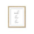 Picture of Ooh La La I _GroupedProduct_Rectangle_Portrait_Framed_Matted_