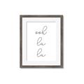 Picture of Ooh La La I _GroupedProduct_Rectangle_Portrait_Framed_Matted_
