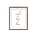 Picture of Ooh La La I _GroupedProduct_Rectangle_Portrait_Framed_Matted_
