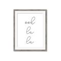 Picture of Ooh La La I _GroupedProduct_Rectangle_Portrait_Framed_Matted_