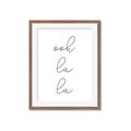 Picture of Ooh La La I _GroupedProduct_Rectangle_Portrait_Framed_Matted_