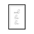 Picture of Ooh La La I _GroupedProduct_Rectangle_Portrait_Framed_Matted_