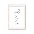 Picture of Ooh La La I _GroupedProduct_Rectangle_Portrait_Framed_Matted_