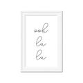 Picture of Ooh La La I _GroupedProduct_Rectangle_Portrait_Framed_Matted_