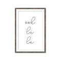 Picture of Ooh La La I _GroupedProduct_Rectangle_Portrait_Framed_Matted_