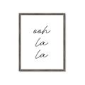 Picture of Ooh La La III _GroupedProduct_Rectangle_Portrait_Framed_Matted_