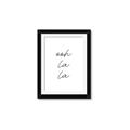 Picture of Ooh La La III _GroupedProduct_Rectangle_Portrait_Framed_Matted_