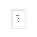 Picture of Ooh La La III _GroupedProduct_Rectangle_Portrait_Framed_Matted_