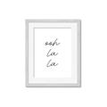 Picture of Ooh La La III _GroupedProduct_Rectangle_Portrait_Framed_Matted_