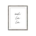 Picture of Ooh La La III _GroupedProduct_Rectangle_Portrait_Framed_Matted_
