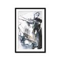 Picture of On The Edge II _GroupedProduct_Rectangle_Portrait_Framed_Matted_