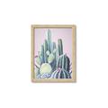 Picture of Pink Cactus _GroupedProduct_Rectangle_Portrait_Framed_Matted_