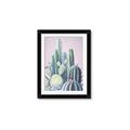 Picture of Pink Cactus _GroupedProduct_Rectangle_Portrait_Framed_Matted_