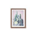 Picture of Pink Cactus _GroupedProduct_Rectangle_Portrait_Framed_Matted_