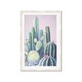 Picture of Pink Cactus _GroupedProduct_Rectangle_Portrait_Framed_Matted_