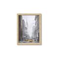 Picture of Yellow Taxi In New York _GroupedProduct_Rectangle_Portrait_Framed_Matted_