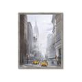 Picture of Yellow Taxi In New York _GroupedProduct_Rectangle_Portrait_Framed_Matted_