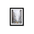 Picture of Yellow Taxi In New York _GroupedProduct_Rectangle_Portrait_Framed_Matted_