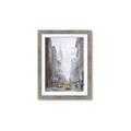 Picture of Yellow Taxi In New York _GroupedProduct_Rectangle_Portrait_Framed_Matted_