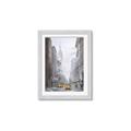 Picture of Yellow Taxi In New York _GroupedProduct_Rectangle_Portrait_Framed_Matted_